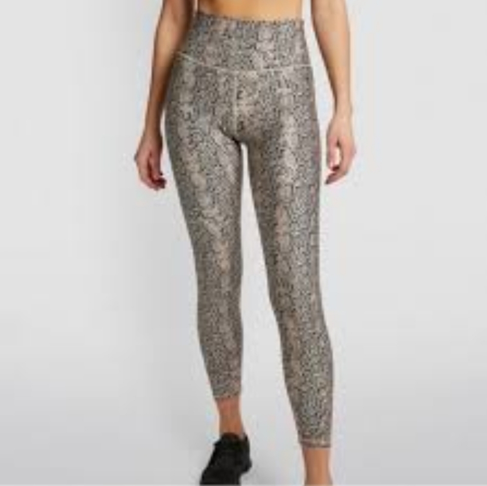 Good American Eco Sheen Women's 7/8 Legging Size 2 Bold Edgy